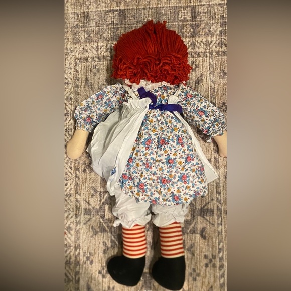 Rare Vintage 3 Foot Tall
Knickerbocker Raggedy Ann Doll - Picture 3 of 5